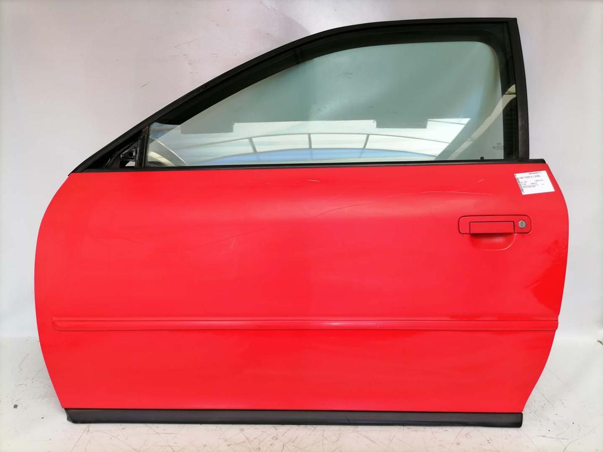 Audi A3 8L original Tür vorn links LY3H Laserrot 3-Türer Bj.1997